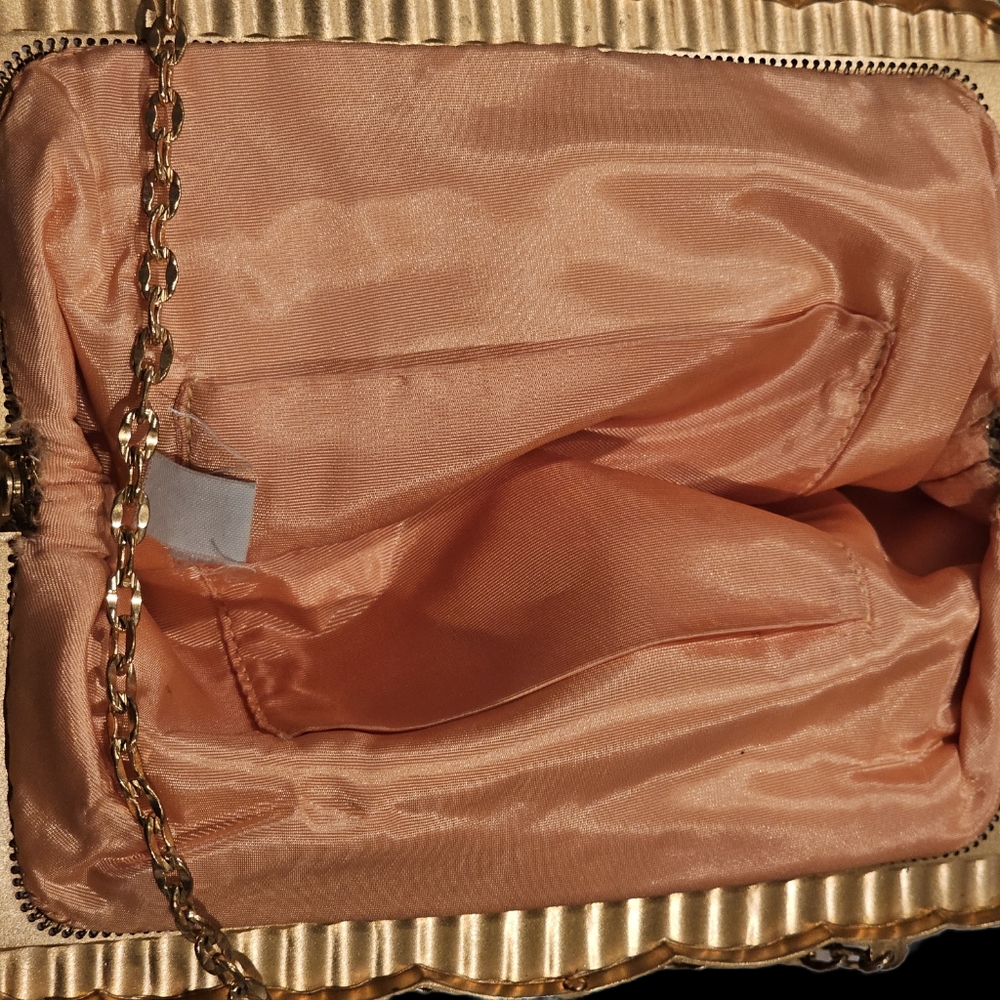 Vintage liquid metal purse mesh